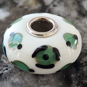 TROLLBEADS Opal Jaguar Bead No. TGLBE 10418